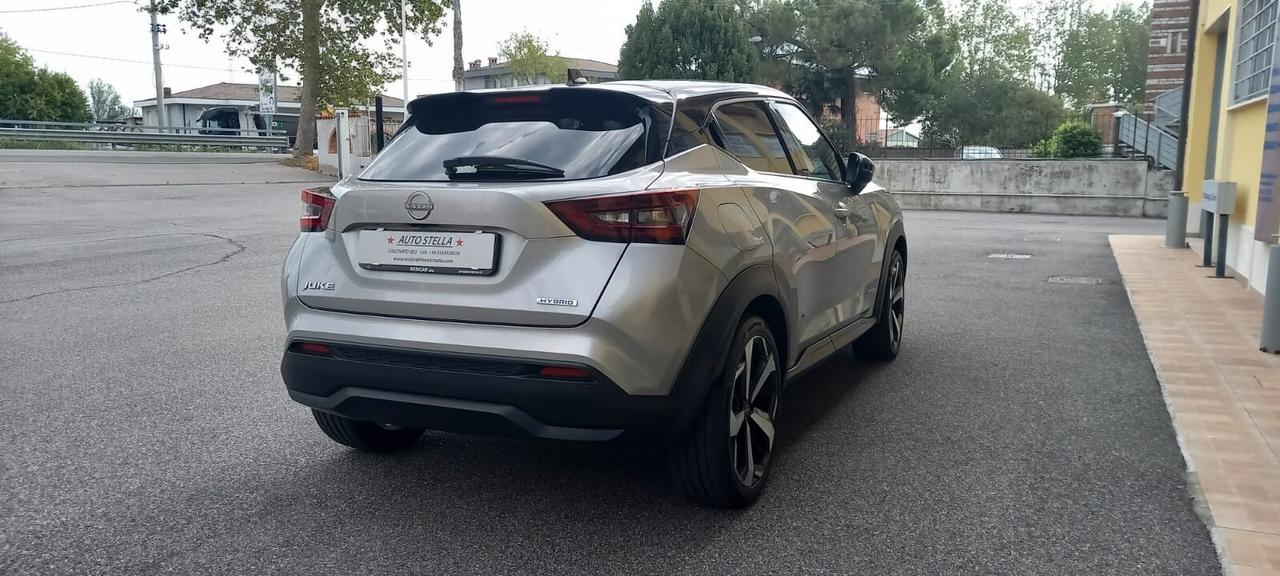 Nissan Juke Hibrid cc. 1.598 Benzina-Elettrica Automatica 5 Porte 5 Posti SOLO 37.000 KM. UTILIZZABILE ANCHE PER I NEOPATENTATI