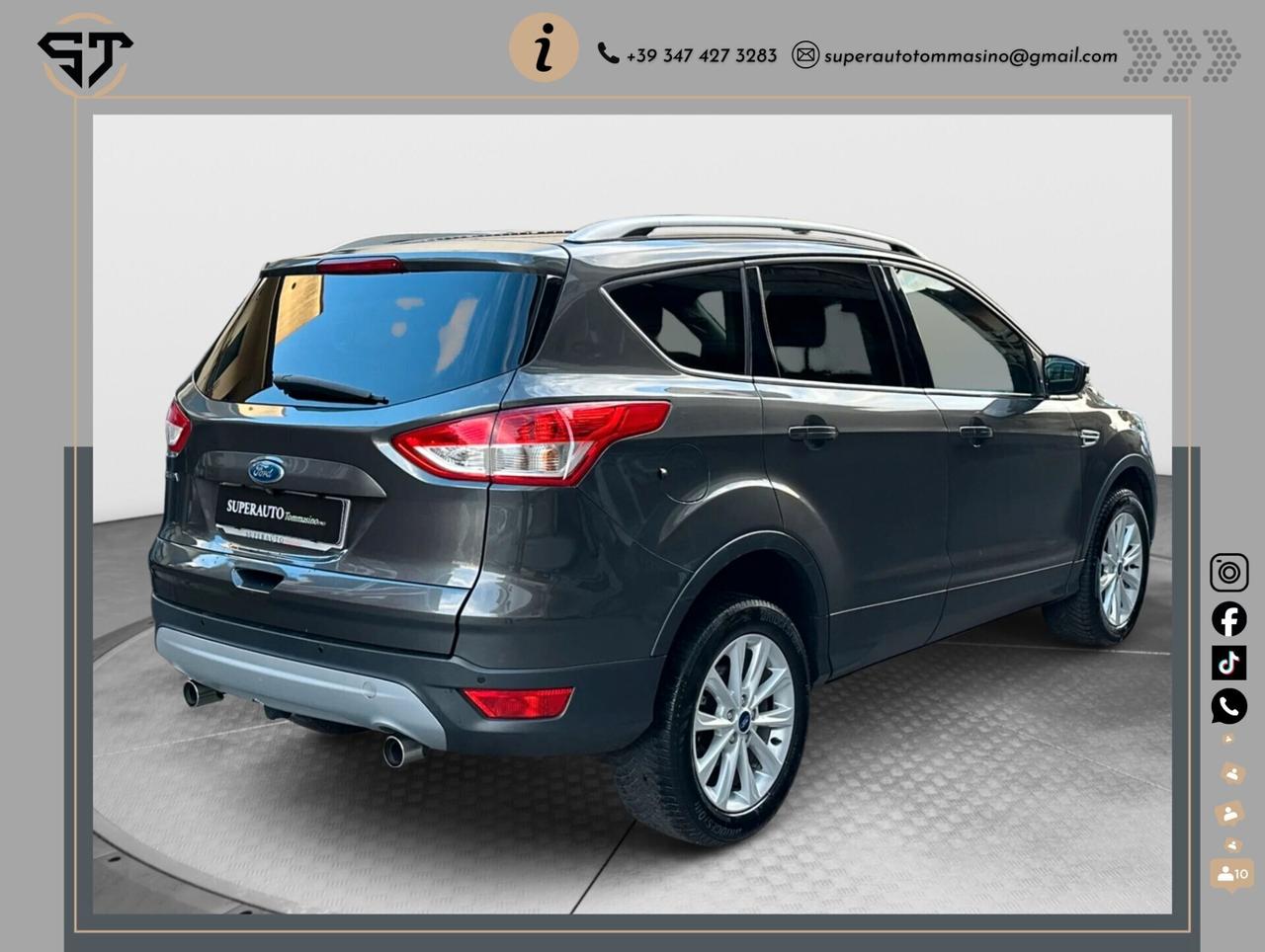 Ford Kuga 2.0 TDCI 150 CV S&S 4WD Powershift Titanium