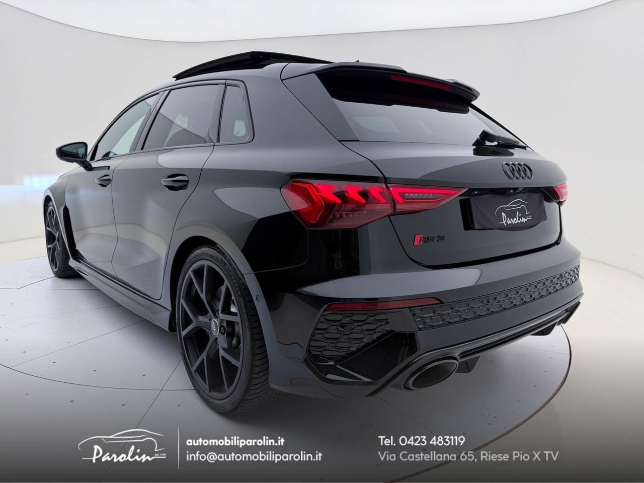 Audi RS3 Sportback 2.5 tfsi quattro S-tronic Black-Tetto-Matrix-Pelle