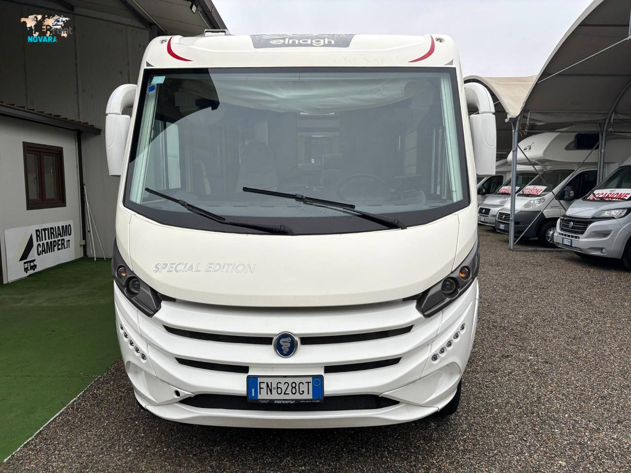 ELNAGH T-LOFT 530 SPECIAL EDITION - motorhome con letti gemelli in coda ed ampio garage