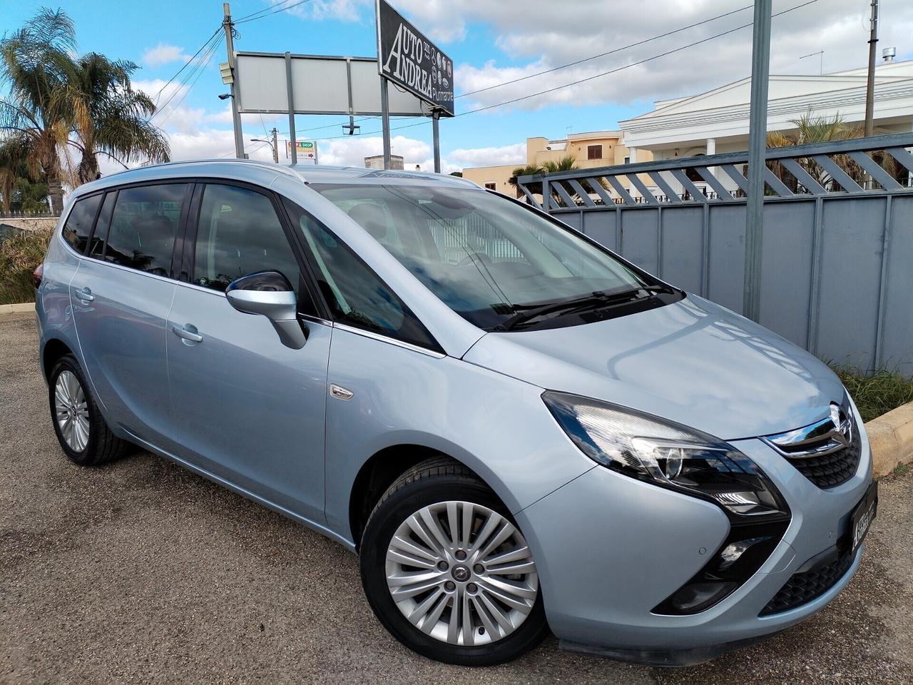 Opel Zafira 14benzina Gpl 7posti navig cruise 2017