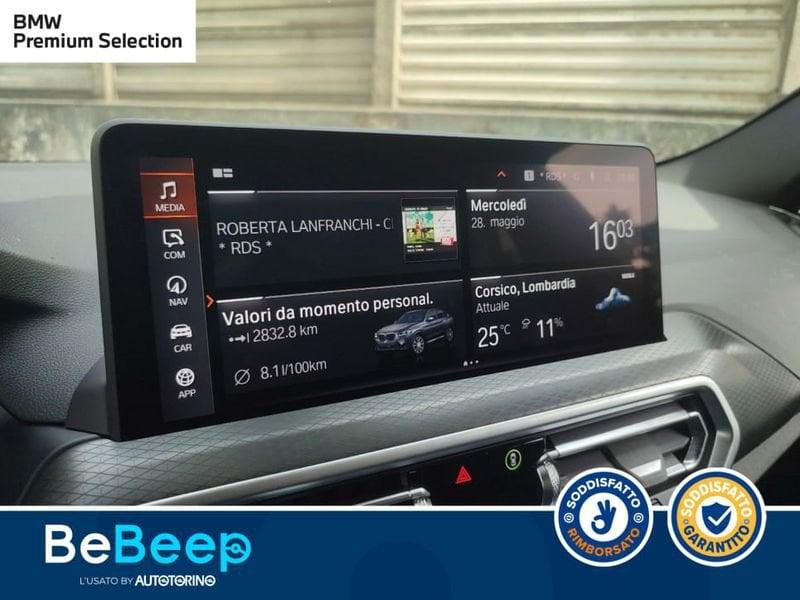 BMW X4 XDRIVE20D MHEV 48V MSPORT AUTO