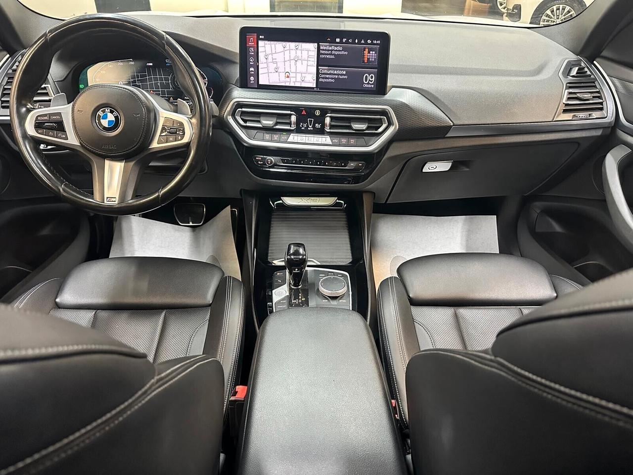 BMW X3 xdrive20d mhev 48V Msport auto * TAGLIANDI CERTIFICATI *