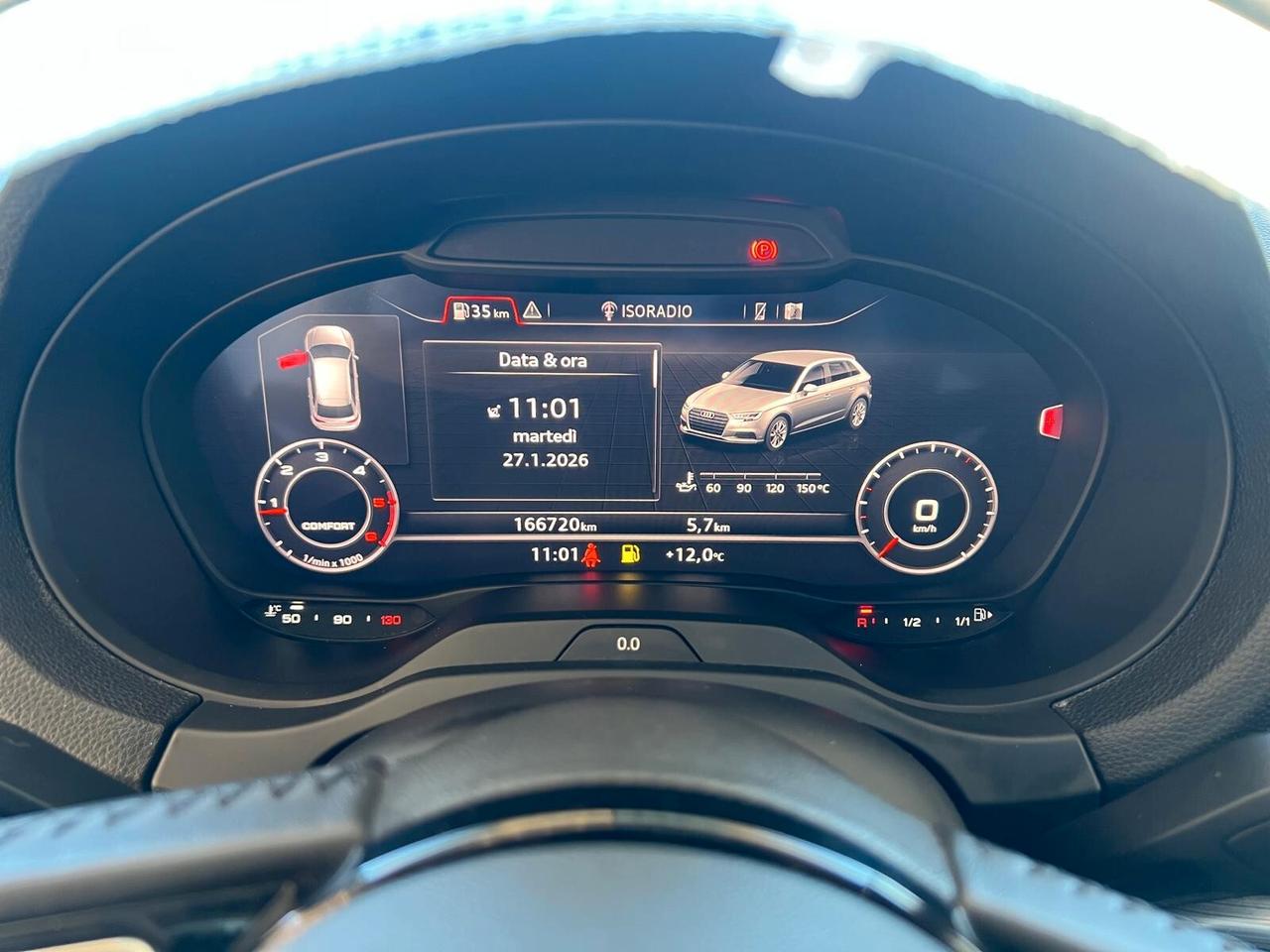 AUDI A3 SPORTBACK 1.6 DIESEL 110CV