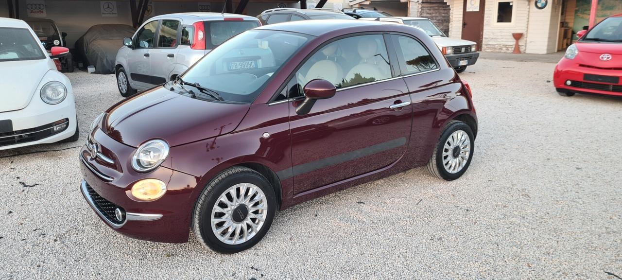 Fiat 500 1.2 Lounge NESSUN OBBLICO DI FINANZIAMENTO NEO PATENTATI GAR. 12 MESI