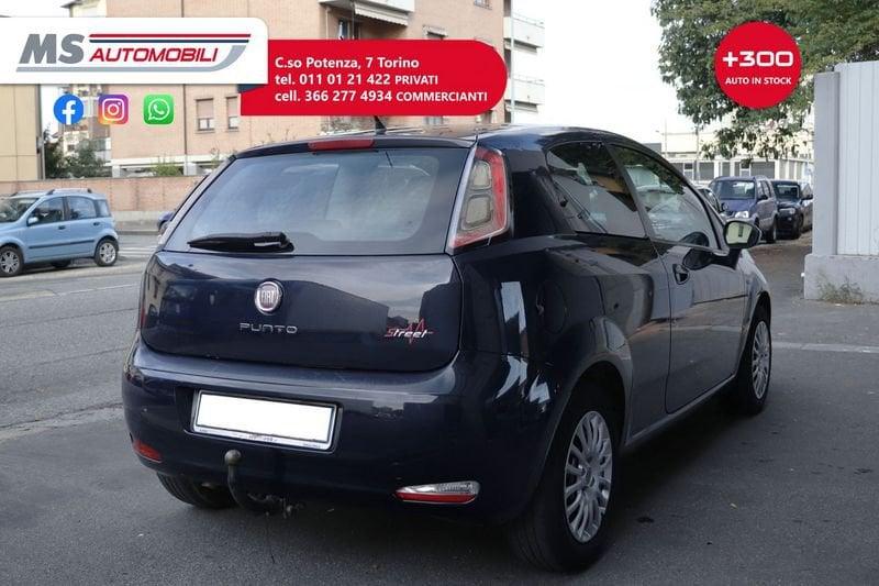 FIAT Punto 1.3 MJT II 75 CV 3 porte Street Gancio Traino