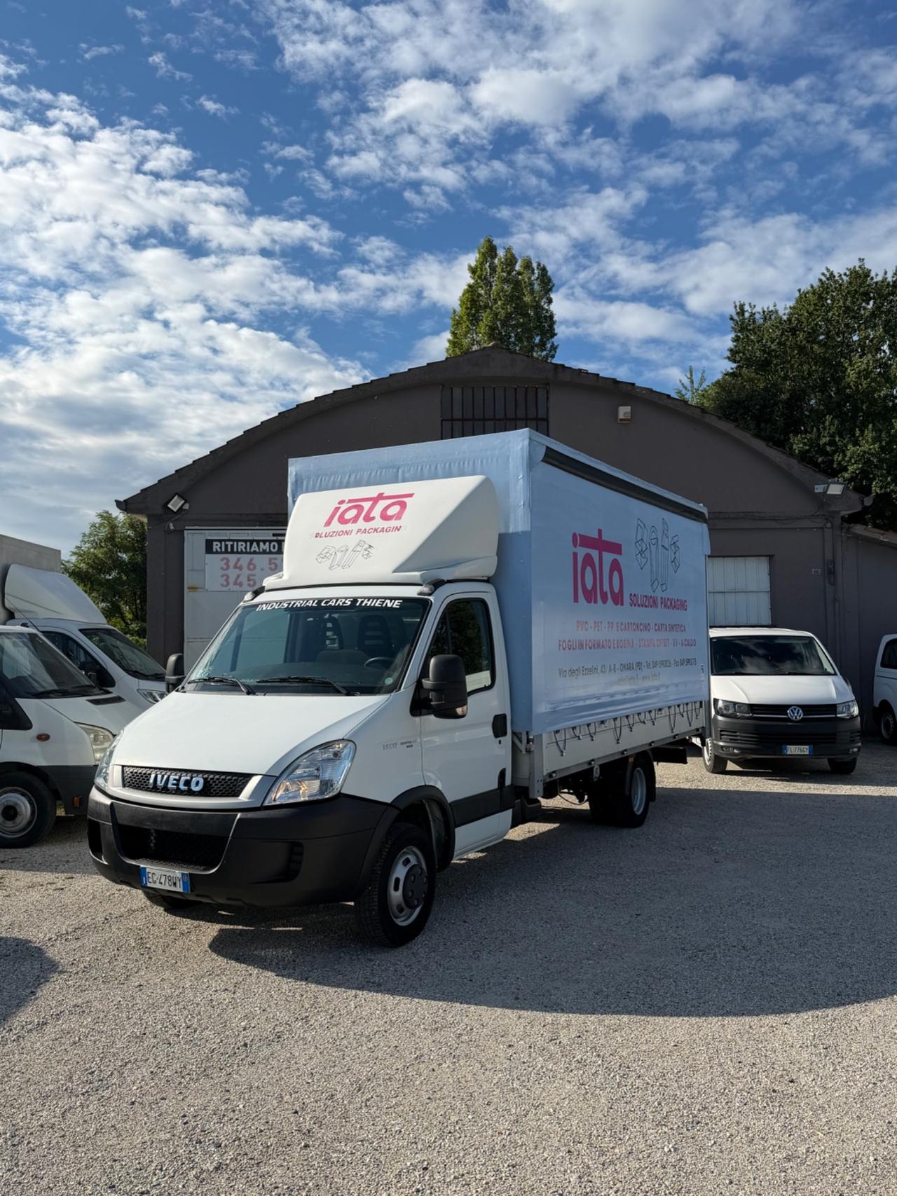 Iveco Daily centina alza abbassa sospensioni idrauliche