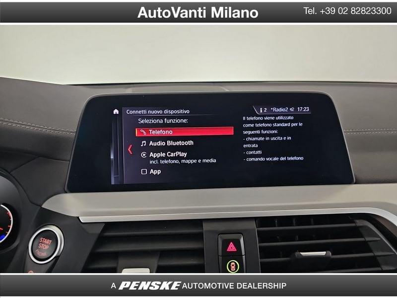 BMW X3 X3 xdrive20d mhev 48V xLine auto