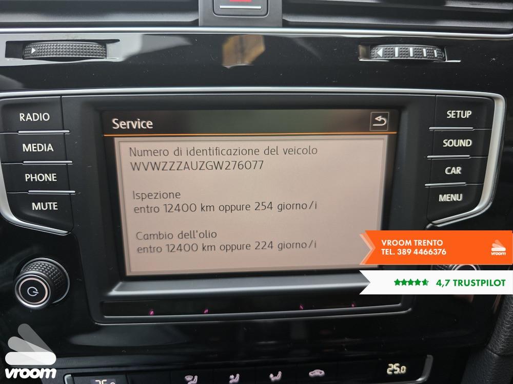 VOLKSWAGEN Golf 7ª serie Golf 1.6 TDI 110 CV 5...