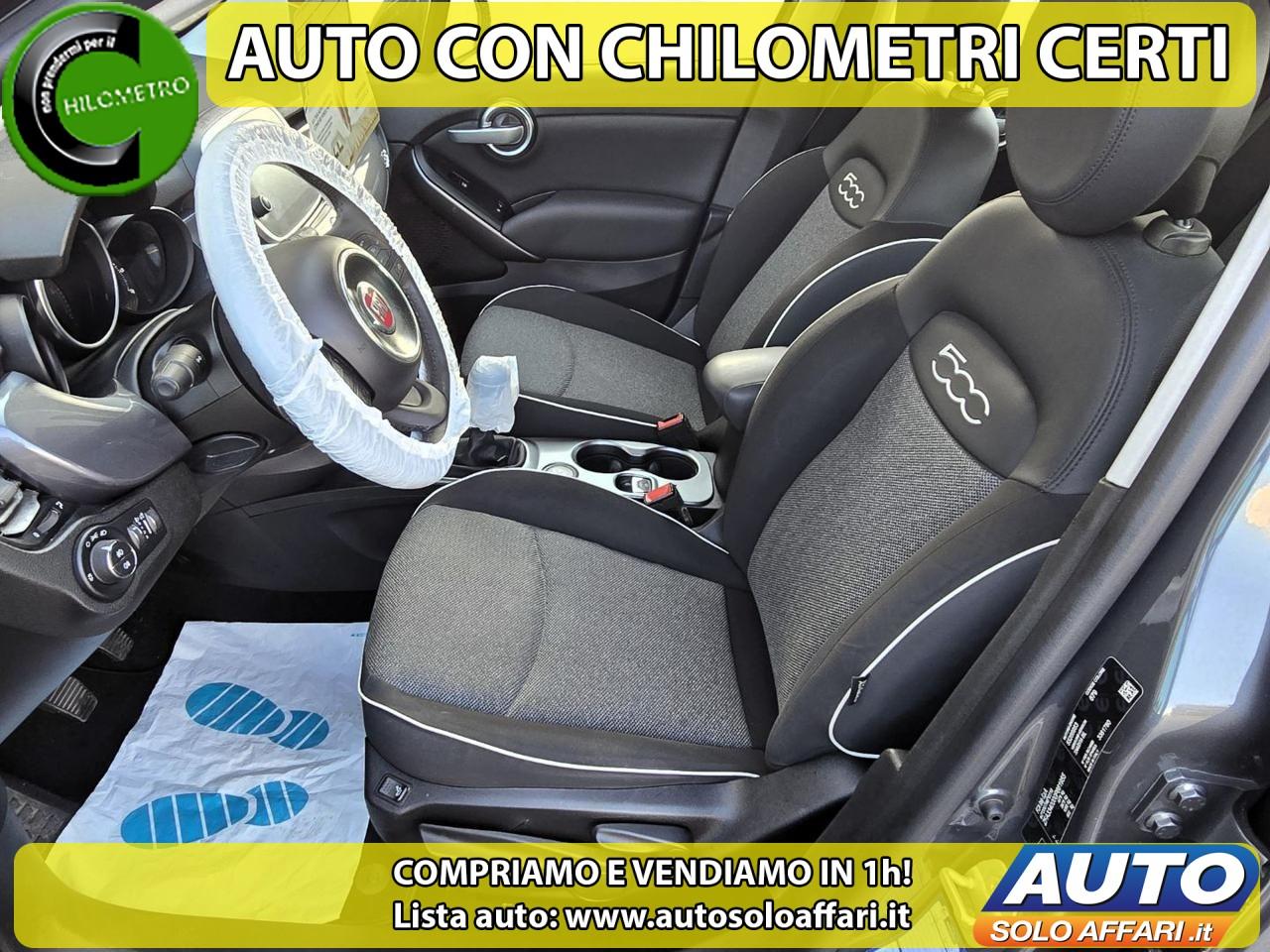 FIAT 500X 1.3 MJT 95CV EU6B NEOPATENTATI/CAMERA/TOUCH