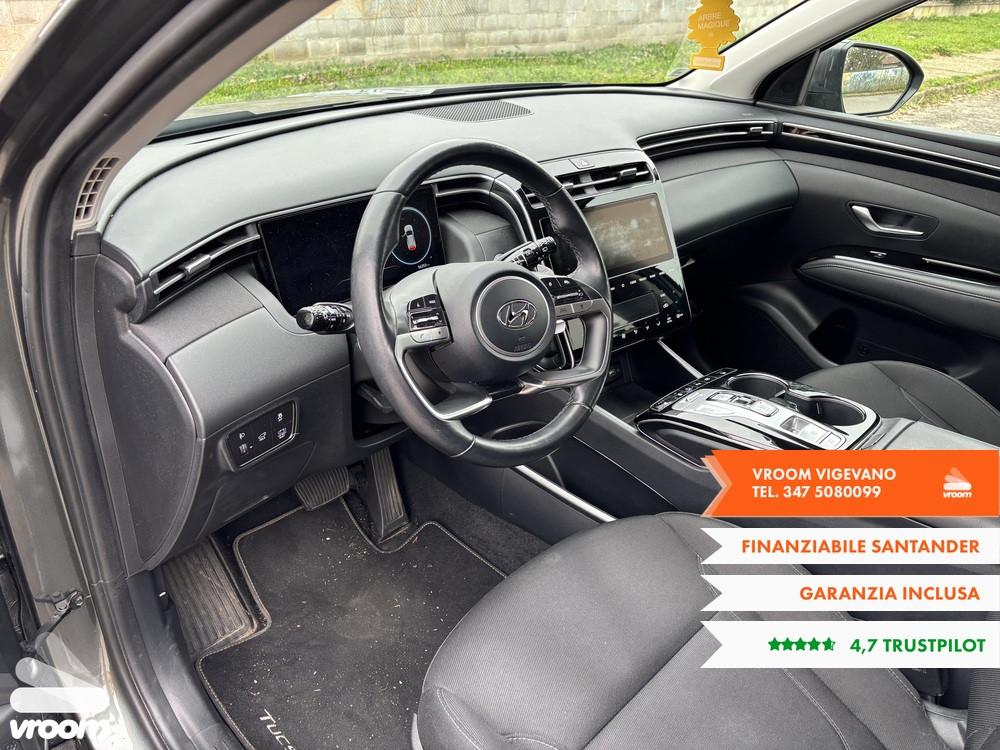 HYUNDAI Tucson 3ª serie Tucson 1.6 HEV aut. Ex...
