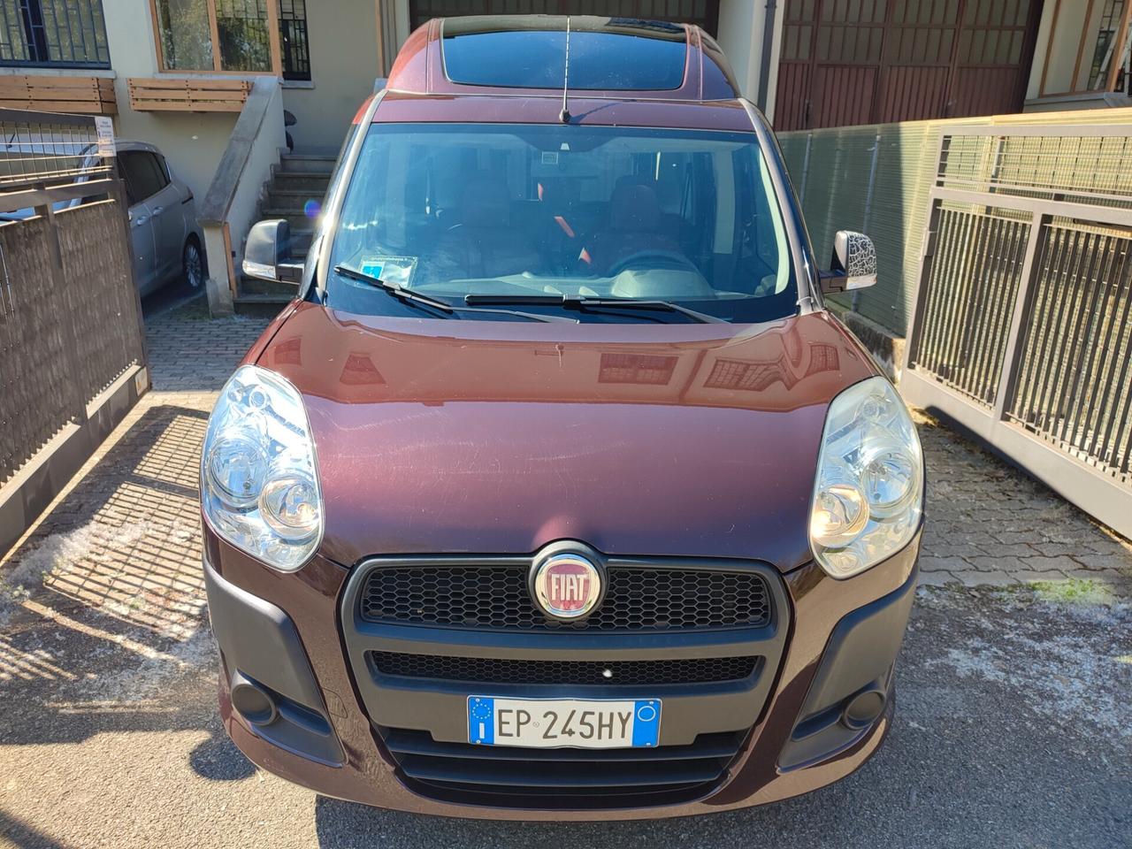 FIAT DOBLO 2012 BENZINA PEDANA DISABILI ELETTRICA TETTO ALTO