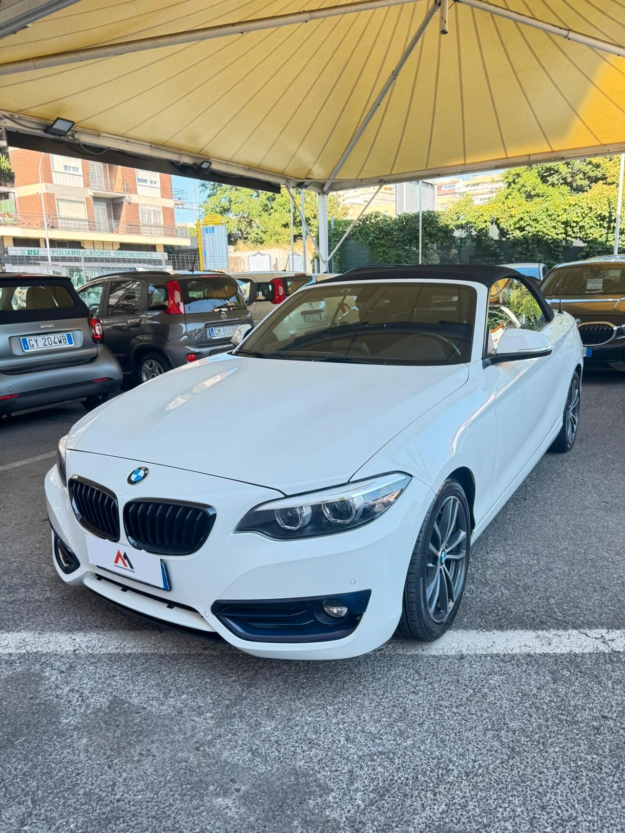 BMW 220I SPORT CABRIO **PREZZO REALE**