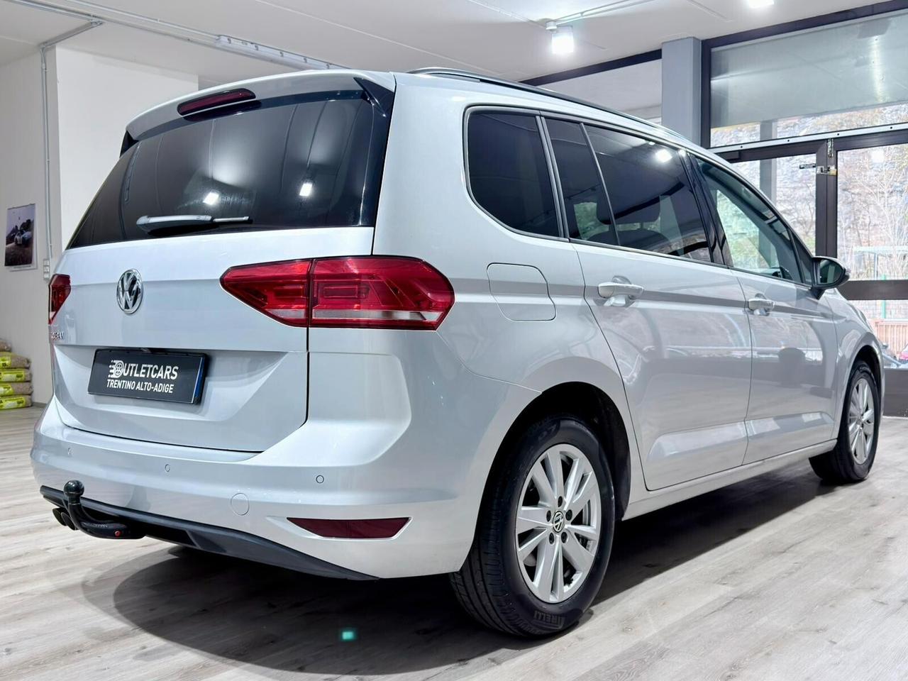 VW TOURAN 2.0TDI 150CV 7POSTI GANCIO TRAINO 2019