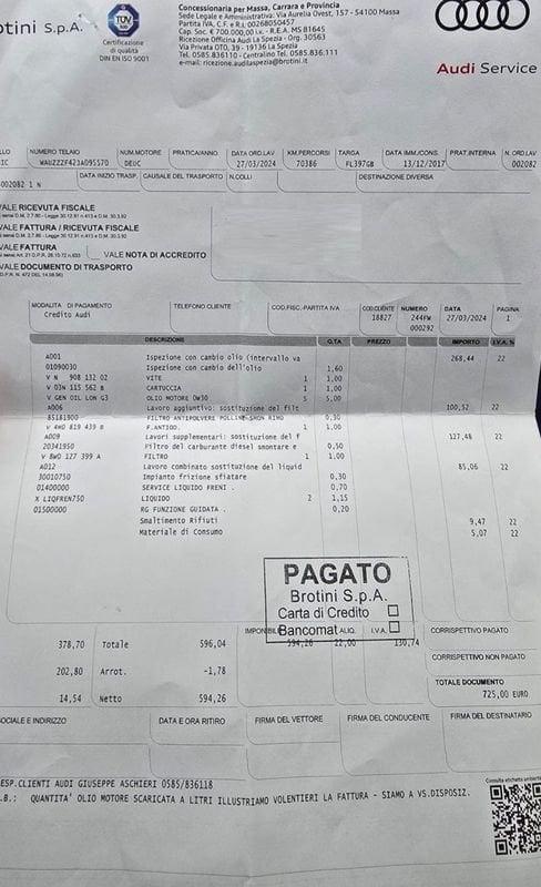 Audi A4 A4 Avant 2.0 TDI 122 CV Business Sport