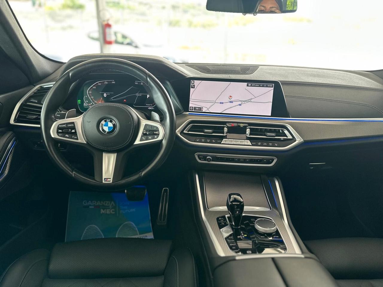 BMW X6 XDRIVE30D MSPORT 286CV 09/2022