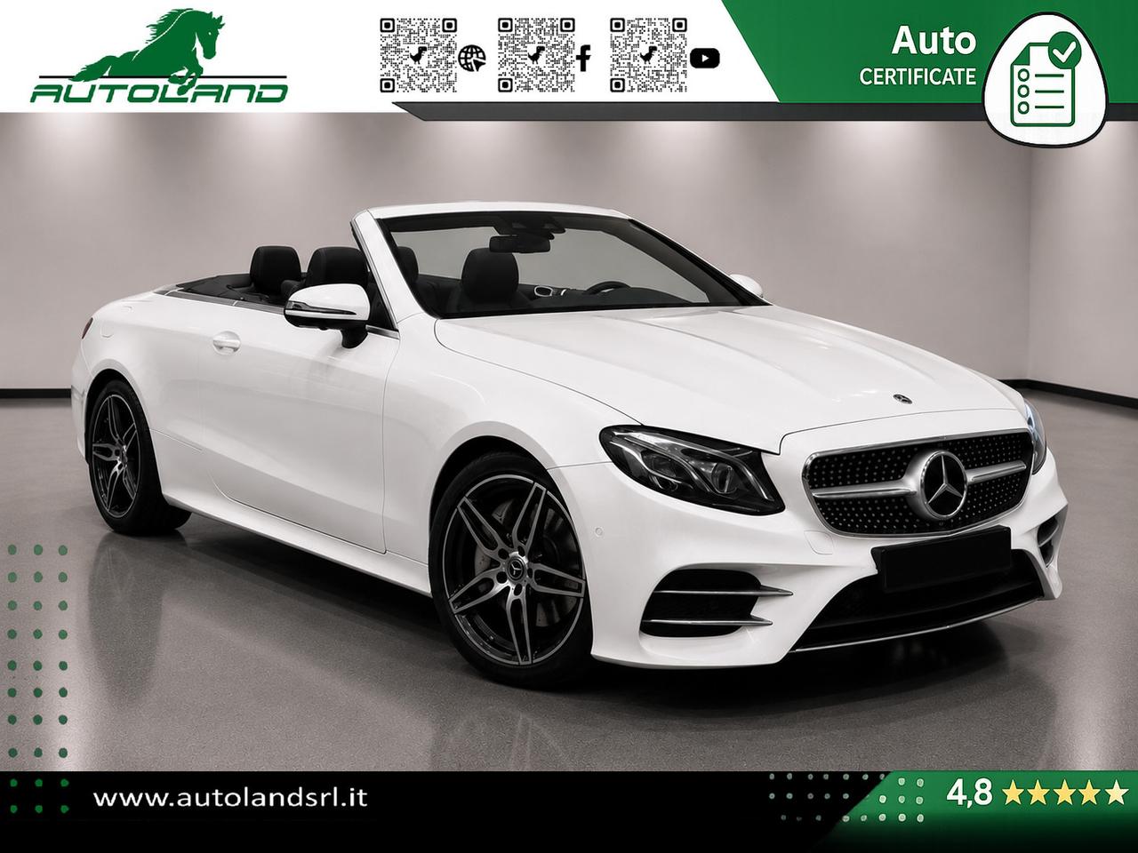 Mercedes E 220 Premium Plus 9G-Tronic Plus Cabrio