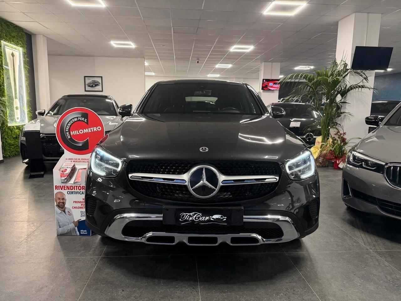 MERCEDES-BENZ GLC 220D COUPE' 4MATIC SPORT 2.0 194CV PELLE NAVI CAM ANNO 2021