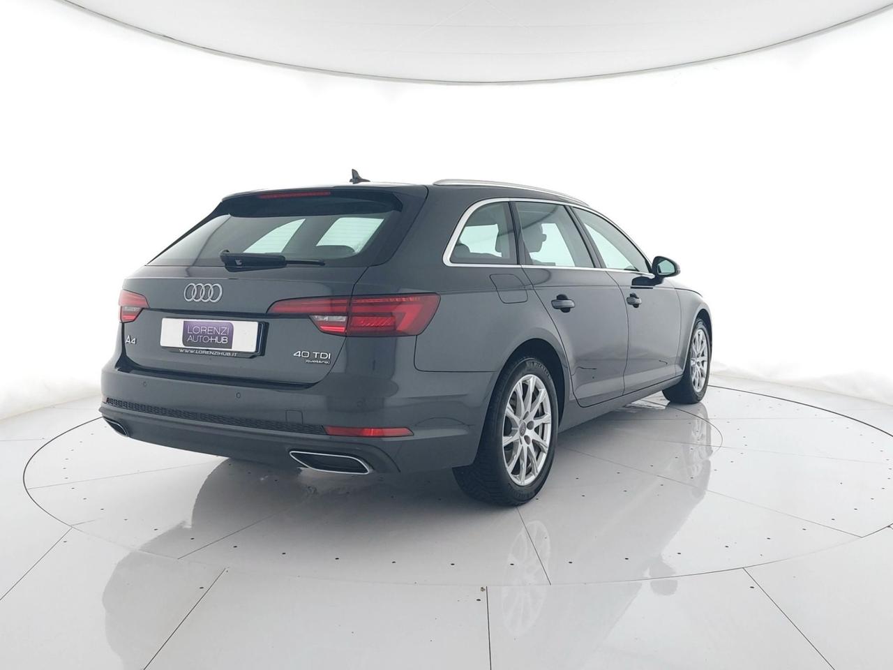 AUDI A4 Avant 40 2.0 tdi Business quattro 190cv my16 LED+BLUETOOTH