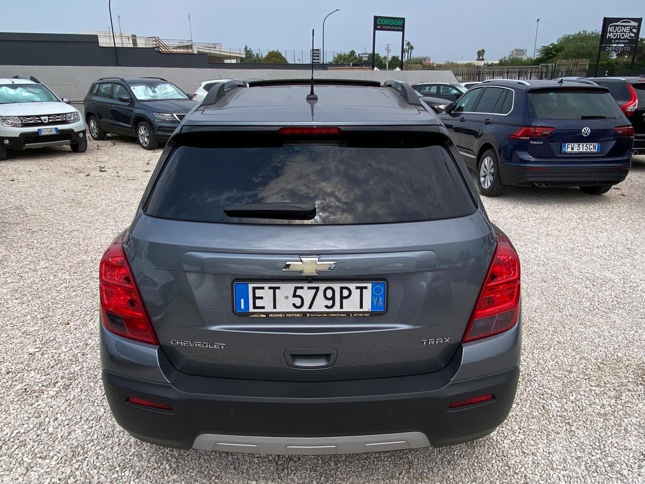 Chevrolet Trax 1.7 diesel AWD LTZ(TETTO/PELLE/RETRO/NAVI) UNICO PROPRIETARIO