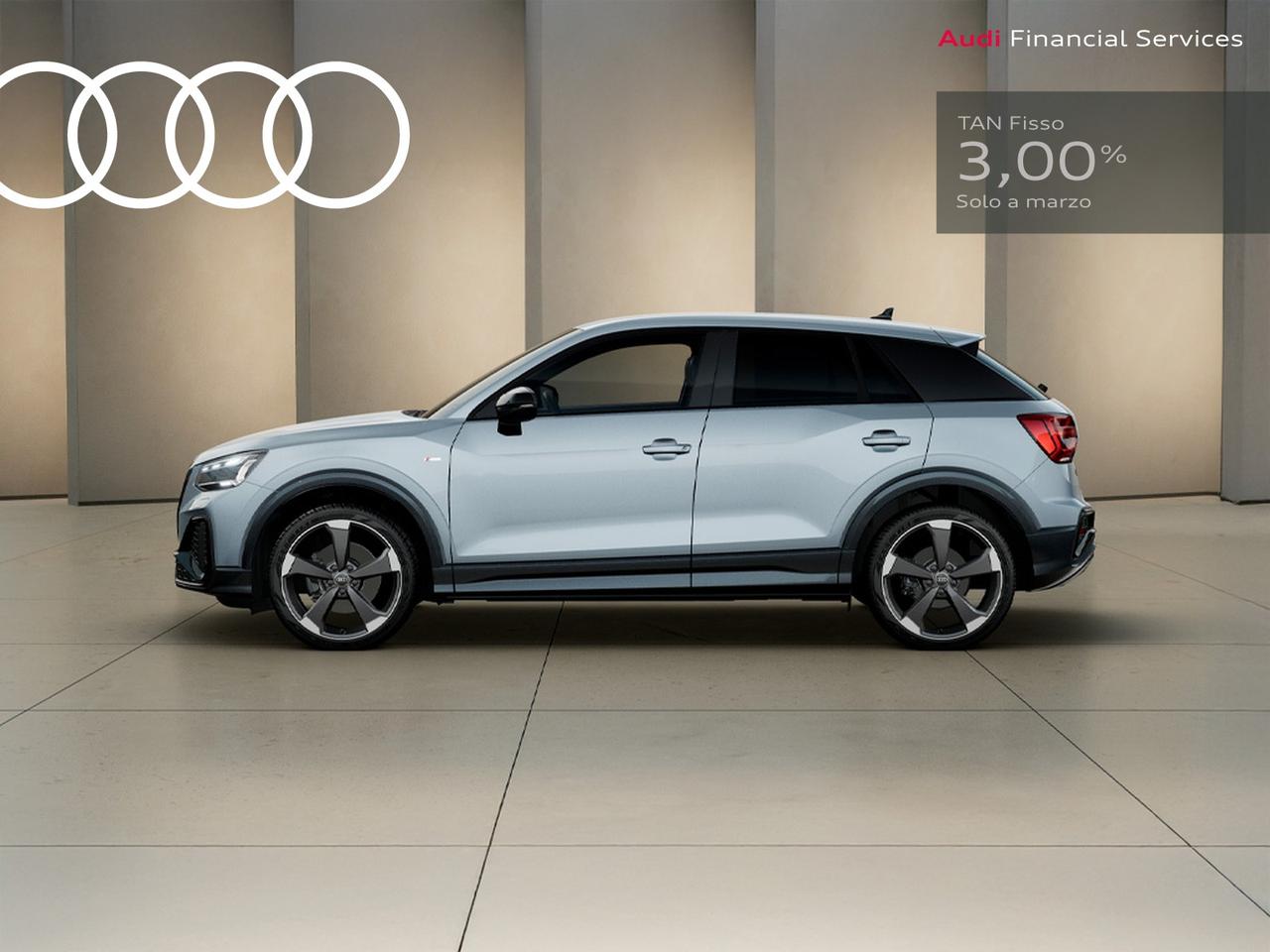 Audi Q2 35 2.0 tdi identity black s-tronic