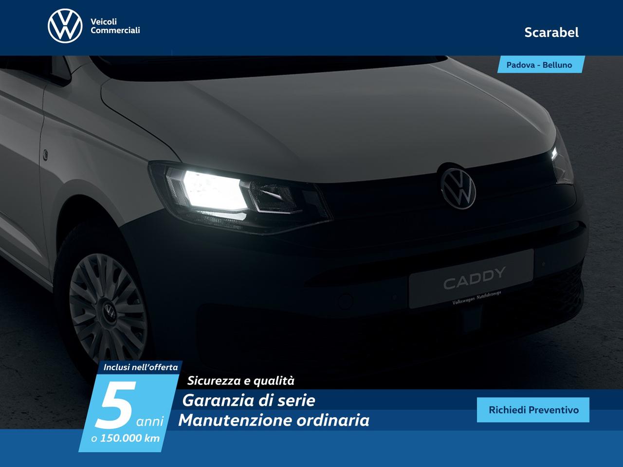 Volkswagen Caddy cargo 2.0 tdi 102cv business my24