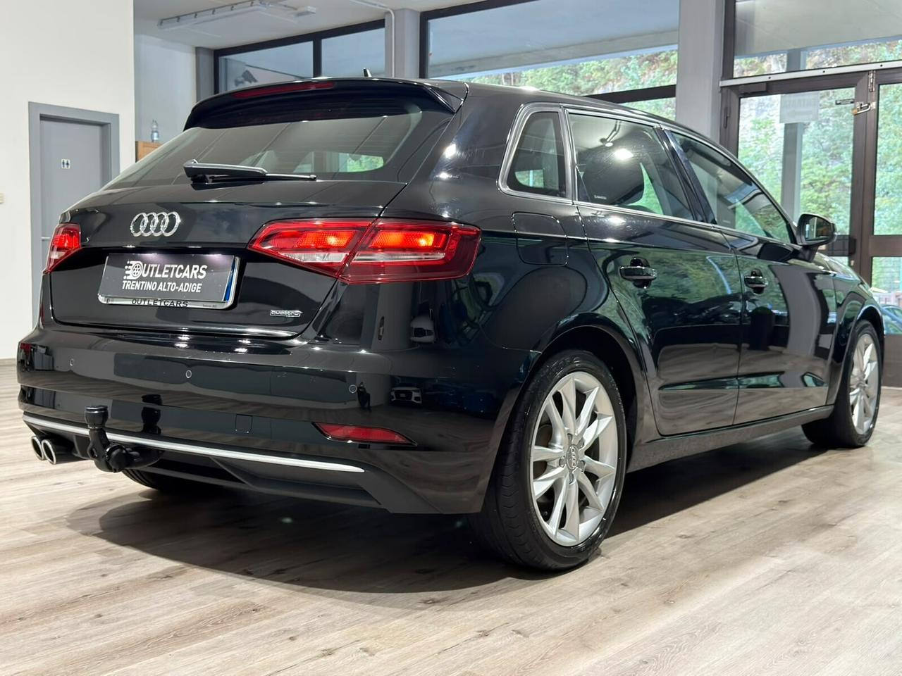 AUDI A3 SPB 2.0TDI 184CV QUATTRO S-TRONIC GANCIO
