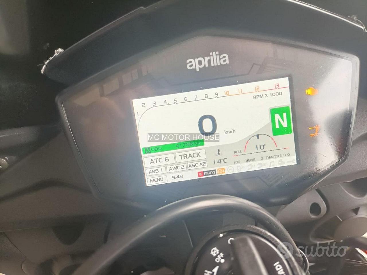 Aprilia tuono 1100 v4 factory +0maggi0 casco+rate