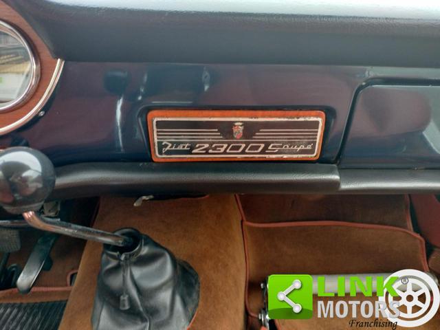 FIAT 2300 S COUPE' TARGA-ORO