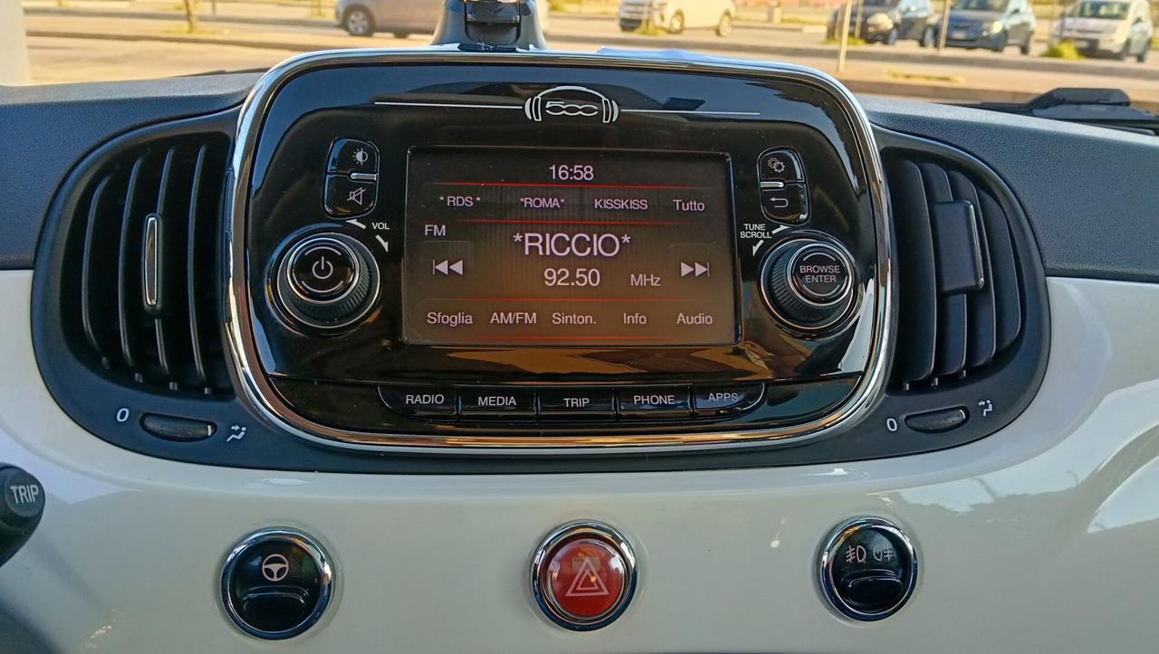 FIAT 500 1.3 MTJ-TETTO-GARANZIA FULL