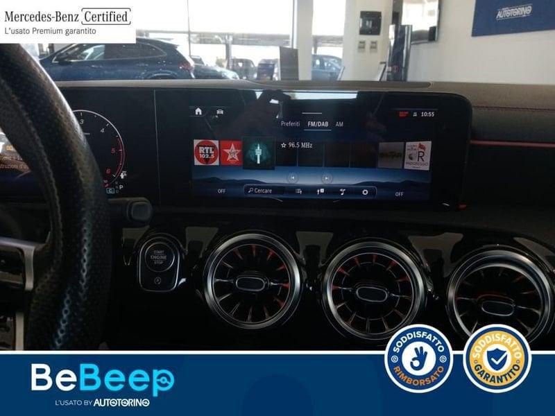 Mercedes-Benz CLA COUPE 180 D AMG LINE ADVANCED PLUS AUTO