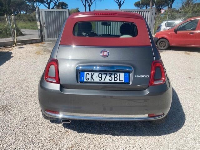 Fiat 500 C 1.0 Hybrid Dolcevita ADATTA A NEO PATENTATI PARI AL NUOVO