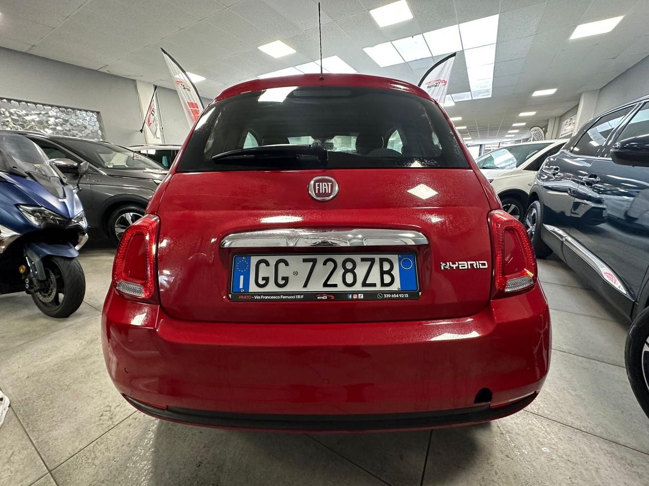 Fiat 500 1.0 Hybrid Hey Google 69CV Ok Neopatentati