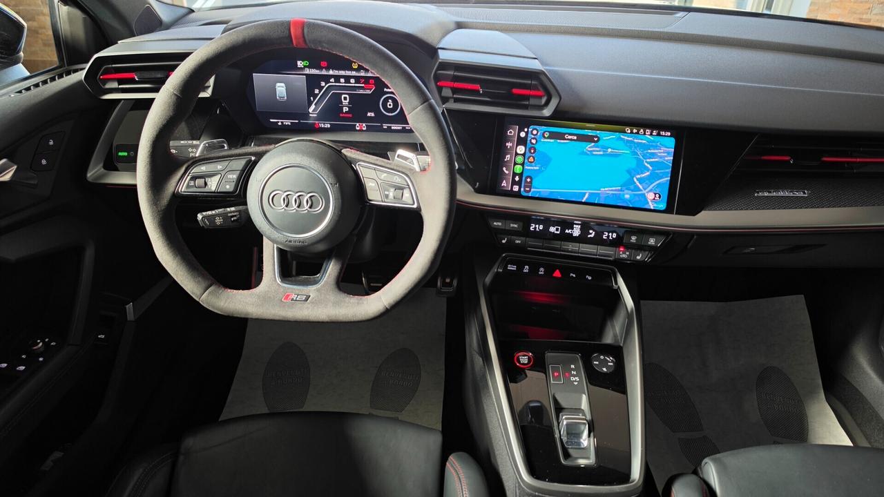 Audi A3 RS 3 SPB TFSI quattro S tronic - FULL OPTIONAL - PERFETTA - FRENI CARBOCERAMICI