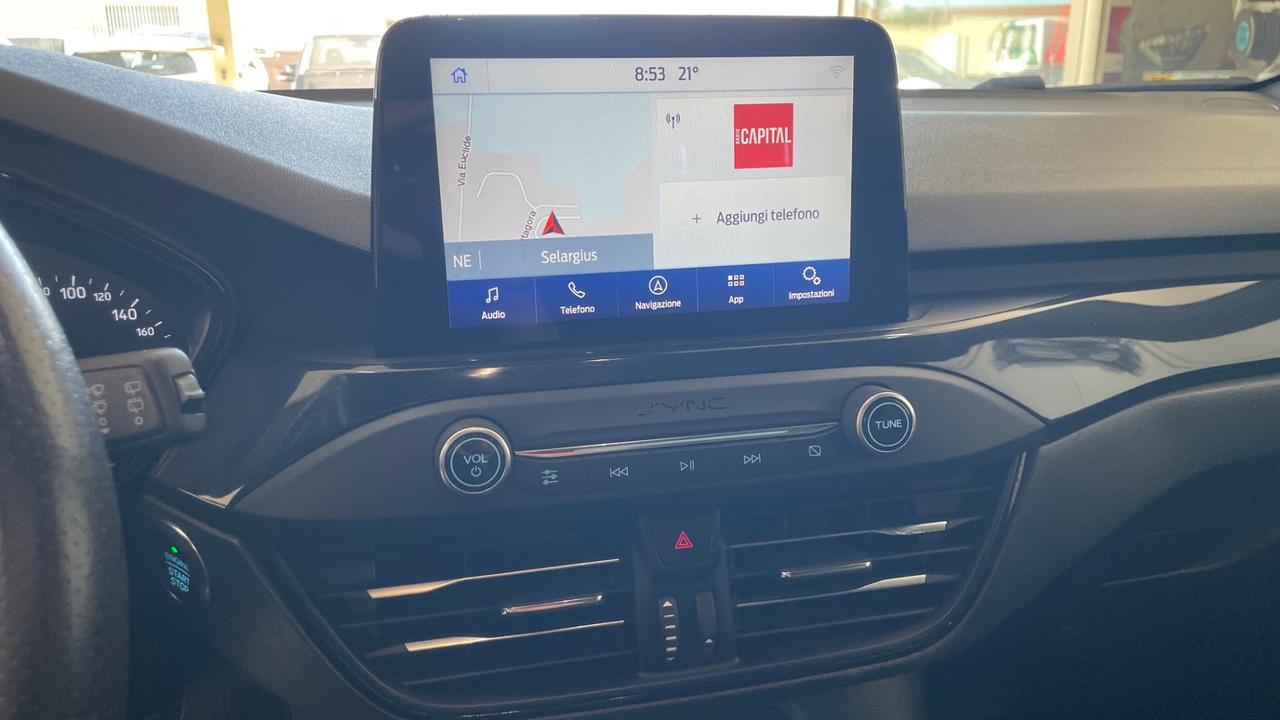 Ford Focus 1.5 TDCi 120 CV ST Line GANCIO TRAINO