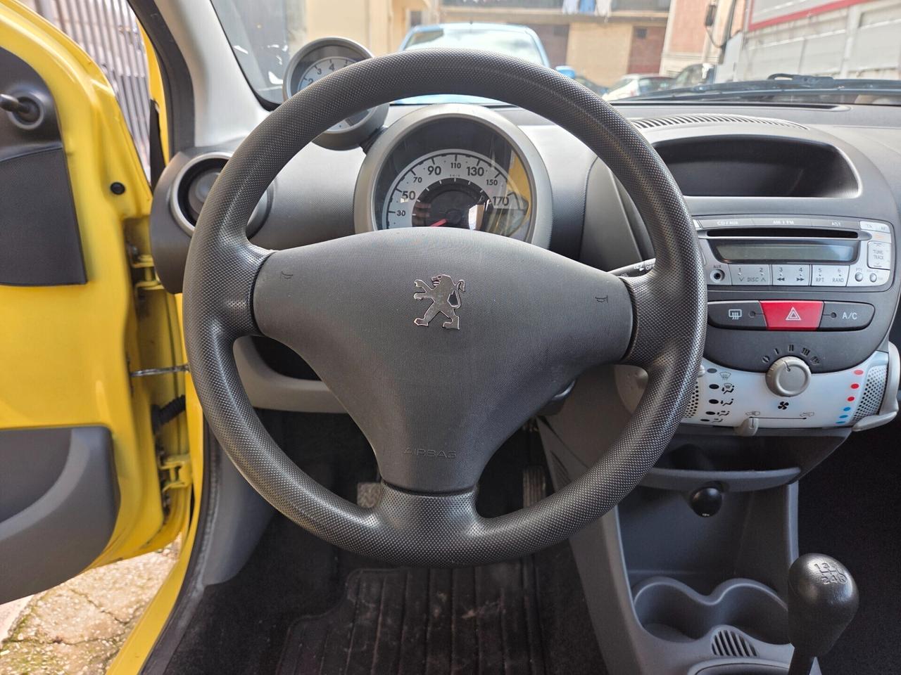 PEUGEOT 107 ANNO 2009 5PORTE SOLI KM 78000 CERTIF