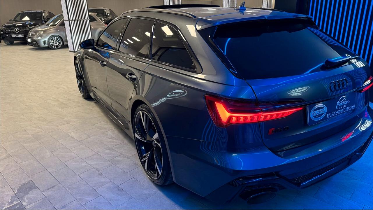 AUDI RS6 AVANT 4.0 TFSI V8 QUATTRO 2020 TETTO APRIBILE
