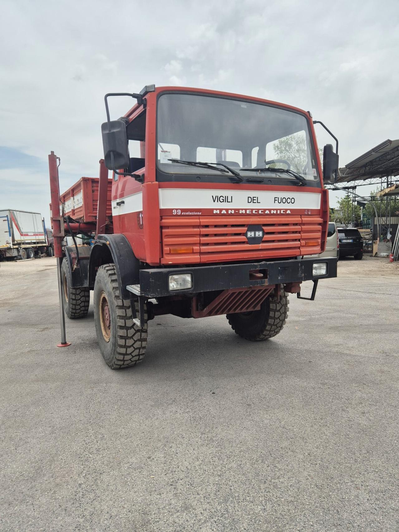 Man Meccanica 4x4 Cassone intercambiabile