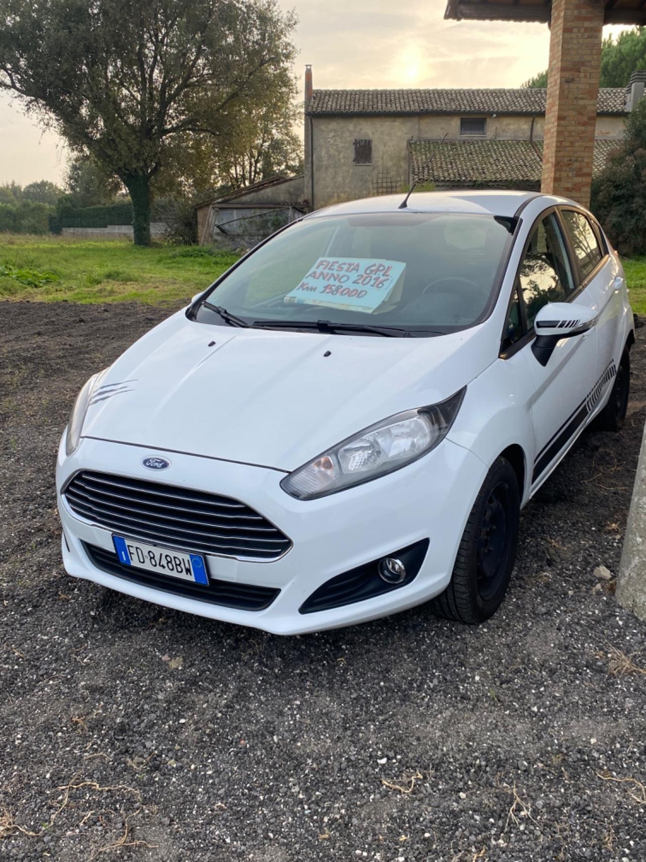 Ford Fiesta 1.4 5 porte Bz.- GPL Black & White Edition