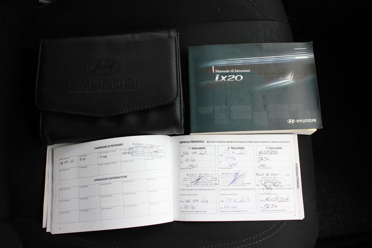 Hyundai iX20 *PREZZO REALE* 1.4 GPL VALIDO FINO AL 2034 90 CV GARANZIA 12 MESI KM REALI CERTIFICATI