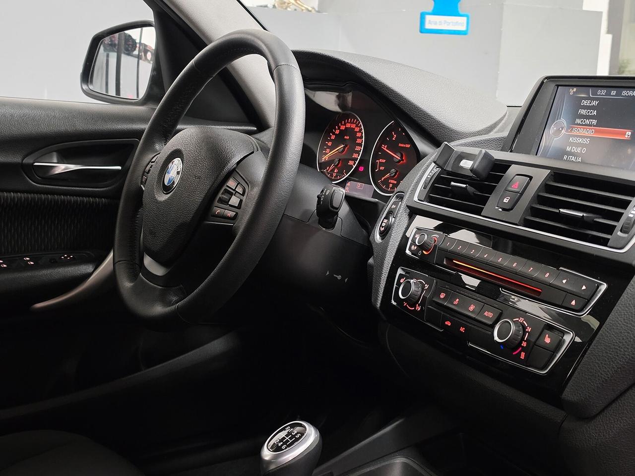 Bmw 118 118i Sport 5p 136CV _ CAMBIO MANUALE TANTE FATTURE GARANZIA 12 MESI CERCHI IN LEGA 18" BRUNITI