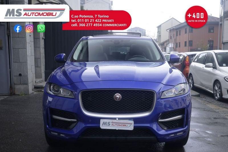 Jaguar F-Pace Jaguar F-Pace 2.0 D 240 CV AWD aut. R-Sport Unicoproprietario
