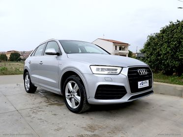 AUDI Q3 2.0 TDI 150CV S-LINE NAVI FULL LED CERCHI 18