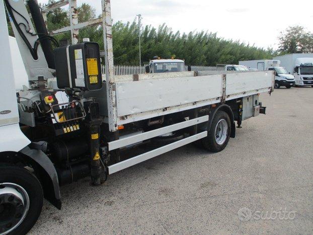 Renault MIDLUM 120/21 GRU PM 8523 4 PIEDI CASSONE