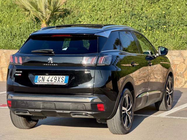 PEUGEOT 3008 HDi 130CV GT AUTO+TETTO APRIB+PELLE+18+RCAM+2PDC