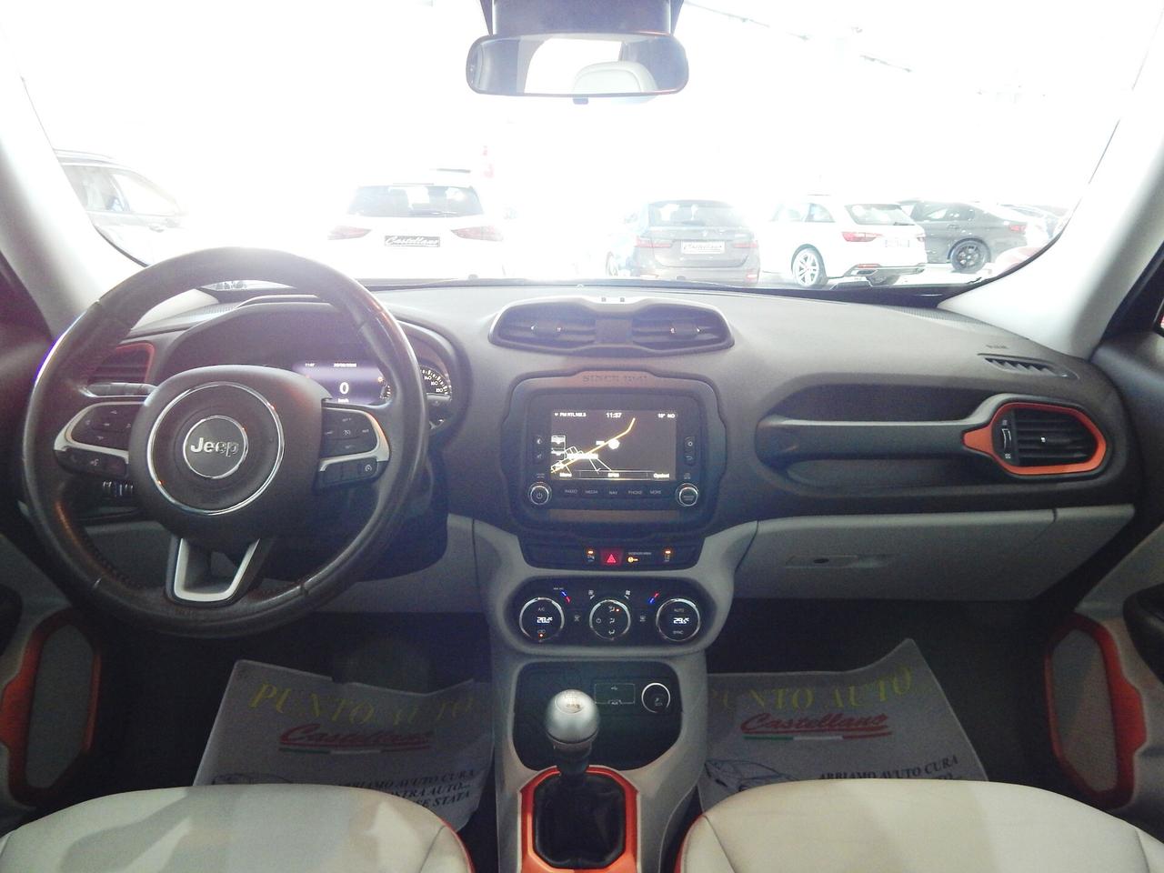 Jeep Renegade 1.6 mjt Limited 120cv TETTO-NAVI-PELLE-PARK
