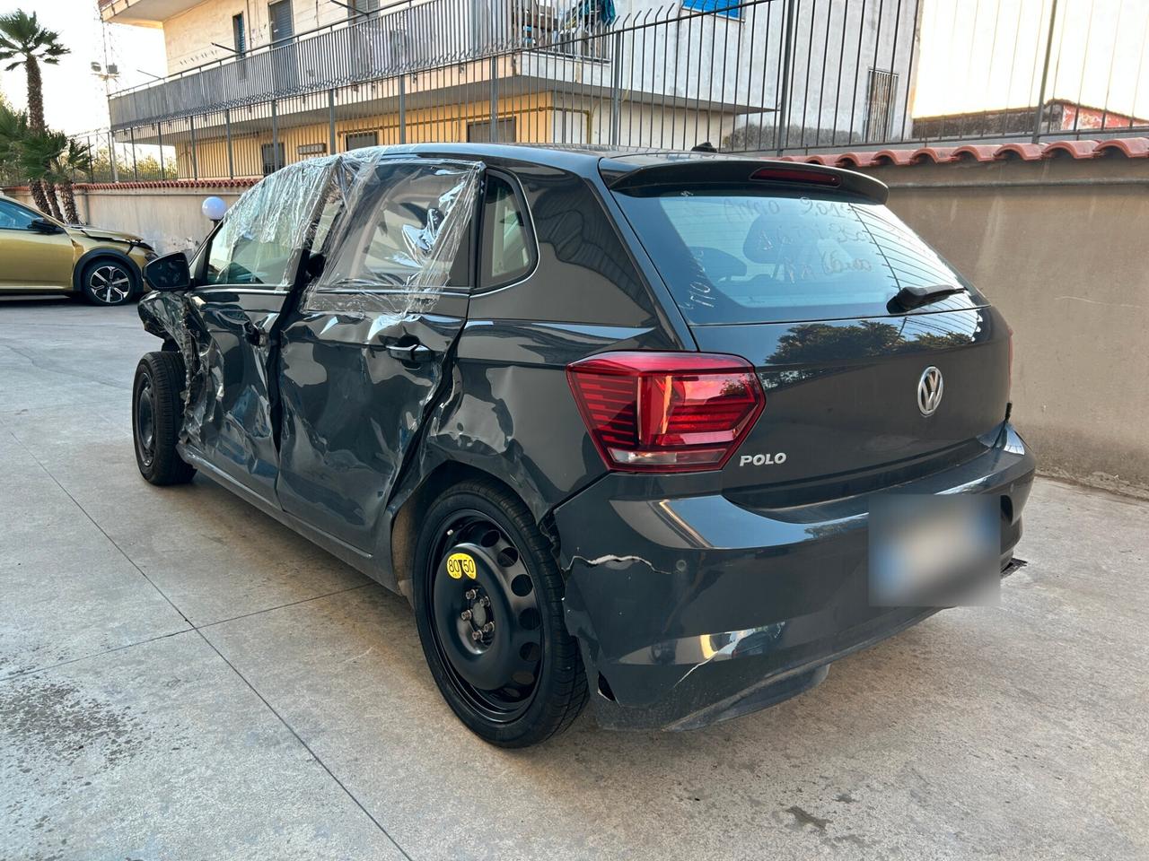 VW Polo 1.6 TDI 95CV - 2019 Incidentata