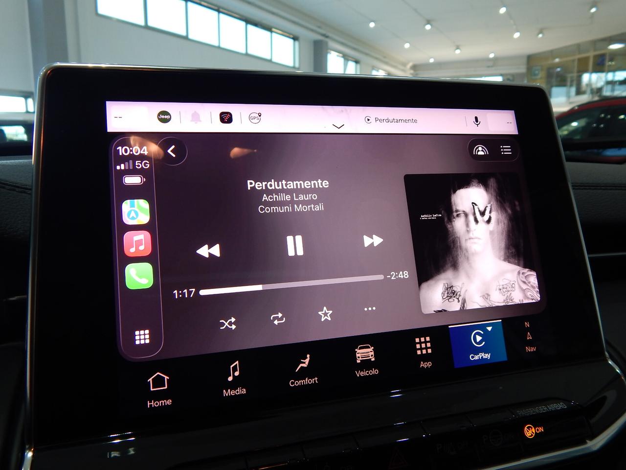 Jeep Compass 1.6 mjt Limited 130cv TETTO-NAVI-PELLE-PARK-LED