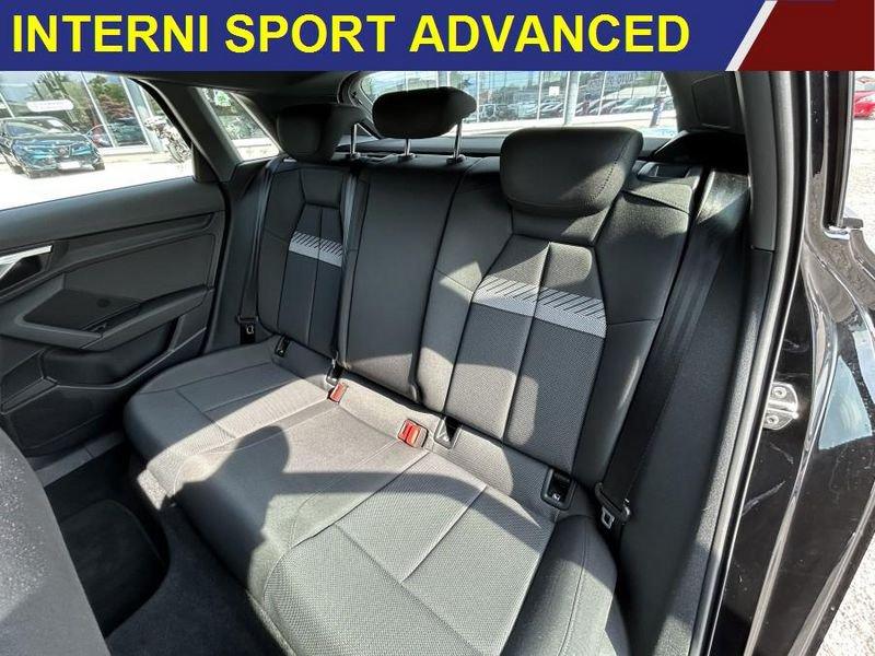 Audi A3 SPB 35 TFSI 150CV Sport Advanced PARI AL NUOVO
