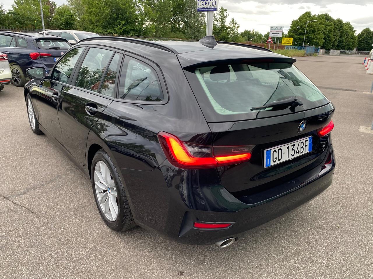 Bmw 320d Sw Automatica Pelle Rossa Xenon